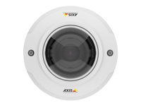 AXIS M3045-V - Caméra de surveillance réseau - dôme - anti-poussière / imperméable / résistant aux dégradations - couleur - 2 MP - 1920 x 1080 - 1080p - montage M12 - iris fixe - Focale fixe - HDMI - LAN 10/100 - MPEG-4, MJPEG, H.264 - PoE 0804-001