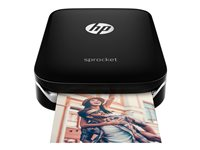 HP Sprocket Photo - imprimante - couleur - zinc - avec Papier photo HP ZINK Sticky-Backed (10 feuilles) Z3Z92A#632