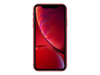 Apple iPhone XR - (PRODUCT) RED - smartphone - double SIM - 4G LTE Advanced - 128 Go - GSM - 6.1" - 1792 x 828 pixels (326 ppi) - Liquid Retina HD display - 12 MP (caméra avant 7 MP) - rouge mat MRYE2ZD/A