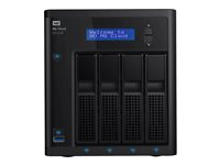 WD My Cloud EX4100 WDBWZE0320KBK - Serveur NAS - 4 Baies - 32 To - HDD 8 To x 4 - RAID RAID 0, 1, 5, 10, JBOD, disque de réserve 5 - RAM 2 Go - Gigabit Ethernet - iSCSI support WDBWZE0320KBK-EESN