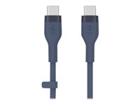 Belkin BOOST CHARGE - Câble USB - 24 pin USB-C (M) pour 24 pin USB-C (M) - USB 2.0 - 1 m - bleu CAB009BT1MBL