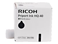 Ricoh - Pack de 5 - 600 ml - noir - original - boîte - cartouche d'encre - pour Ricoh CP6244+; Priport DX4542, DX4545, JP4500 817225