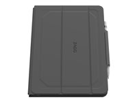 ZAGG Rugged Messenger - Clavier et étui - rétro-éclairé - Bluetooth - Français - noir clavier, noir étui - pour Apple 10.2-inch iPad (7ème génération) 103104687