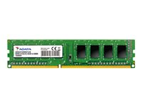 ADATA Premier Series - DDR4 - 16 Go - DIMM 288 broches - 2400 MHz / PC4-19200 - CL17 - 1.2 V - mémoire sans tampon - non ECC AD4U2400316G17-S