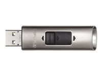 Verbatim Store 'n' Go Vx400 - Clé USB - 256 Go - USB 3.0 - argent 47691