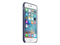 Apple - Coque de protection pour téléphone portable - cuir - bleu nuit - pour iPhone 6, 6s MKXU2ZM/A
