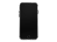 Gear4 Crystal Palace - Coque de protection pour téléphone portable - polycarbonate, D3O - clair - pour Apple iPhone 6, 6s, 7, 8, SE (2e génération) 702005423