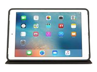 Targus Click-In - Protection à rabat pour tablette - noir - 9.7" po - pour Apple 9.7-inch iPad (5th generation, 6th generation); 9.7-inch iPad Pro; iPad Air; iPad Air 2 THZ639GL