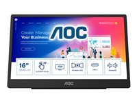 AOC 16T2 - écran LED - Full HD (1080p) - 16" 16T2