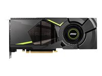 MSI RTX 2070 AERO 8G - Carte graphique - GF RTX 2070 - 8 Go GDDR6 - PCIe 3.0 x16 - HDMI, 3 x DisplayPort, USB-C GEFORCE RTX 2070 AERO 8G