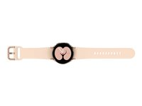 Samsung Galaxy Watch4 - 40 mm - or rosé - montre intelligente avec bande sport - rose - affichage 1.19" - 16 Go - NFC, Wi-Fi, Bluetooth - 25.9 g SM-R860NZDAXEF