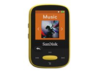 SanDisk Clip Sport - Lecteur numérique - 8 Go - jaune SDMX24-008G-G46Y