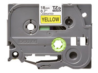 Brother TZe-641 - Adhésif standard - noir sur jaune - rouleau (1,8 cm x 8 m) 1 cassette(s) ruban laminé - pour Brother PT-D600; P-Touch PT-1880, D450, E550, E800, P900, P950; P-Touch Cube Plus PT-P710 TZE-641