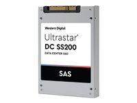 WD Ultrastar SS200 SDLL1HLR-076T-CCA1 - Disque SSD - 7.68 To - interne - 2.5" SFF - SAS 12Gb/s 0TS1408