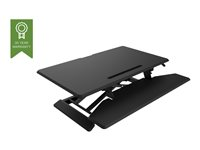 Vision VSS-1 Sit-Stand Desk Riser - M - pied - pour écran LCD/équipement PC - acier - noir/gris foncé - support pour ordinateur de bureau VSS-1M