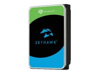Seagate SkyHawk ST6000VX009 - Disque dur - 6 To - interne - 3.5" - SATA 6Gb/s - mémoire tampon : 256 Mo - avec 3 ans de Seagate Rescue Data Recovery ST6000VX009