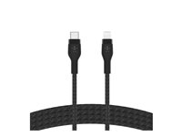 Belkin BOOST CHARGE - Câble Lightning - 24 pin USB-C mâle pour Lightning mâle - 2 m - noir CAA011BT2MBK