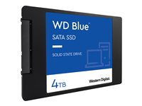 WD Blue 3D NAND SATA SSD WDS400T2B0A - SSD - 4 To - interne - 2.5" - SATA 6Gb/s WDS400T2B0A