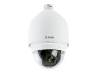 D-Link DCS-6818 High Speed Dome Network Camera - Caméra de surveillance réseau - dôme - extérieur - à l'épreuve du vandalisme / résistant aux intempéries - couleur (Jour et nuit) - 720 x 576 - à focale variable - 540 TVL - LAN 10/100 - MPEG-4, MJPEG - CA 24 V DCS-6818