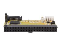 StarTech.com Adaptateur convertisseur de disque dur SATA pour port IDE - 1x SP4 Mâle - 2x SATA Plug - 1x IDE Femelle - Contrôleur de stockage - 2 Canal - SATA 1.5Gb/s - 1.5 Gbit / s - Ultra ATA/133 PATA2SATA2