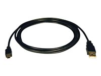 Eaton Tripp Lite Series USB 2.0 A to Mini-B Cable (A to 5Pin Mini-B M/M), 6 ft. (1.83 m) - Câble USB - USB (M) pour mini USB type B (M) - USB 2.0 - 1.8 m - moulé - noir U030-006