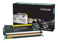 Lexmark - À rendement élevé - jaune - original - cartouche de toner LRP - pour Lexmark CS748de 24B5581