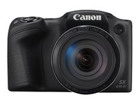 Canon PowerShot SX430 IS - Appareil photo numérique - compact - 20.5 MP - 720 p / 25 pi/s - 45x zoom optique - Wi-Fi, NFC - noir 1790C002