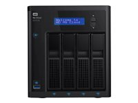 WD My Cloud EX4100 WDBWZE0400KBK - Serveur NAS - 4 Baies - 40 To - HDD 10 To x 4 - RAID RAID 0, 1, 5, 10, JBOD, disque de réserve 5 - RAM 2 Go - Gigabit Ethernet - iSCSI support WDBWZE0400KBK-EESN