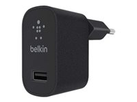 Belkin MIXIT Home Charger - Adaptateur secteur - 2.4 A (USB) - noir F8M731VFBLK