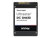 WD Ultrastar DC SN630 WUS3CA164C7P3E3 - SSD - 6400 Go - interne - 2.5" - U.2 PCIe 3.1 x4 (NVMe) - AES 256 bits 0TS1640