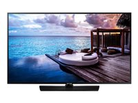 Samsung HG43EJ690UB - Classe de diagonale 43" HJ690U Series TV LCD rétro-éclairée par LED - hôtel / hospitalité - Smart TV - Tizen OS 4.0 - 4K UHD (2160p) 3840 x 2160 - HDR - noir charbon HG43EJ690UBXEN