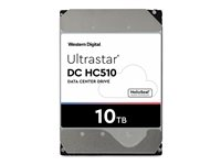 WD Ultrastar DC HC510 HUH721010ALN600 - Disque dur - 10 To - interne - 3.5" - SATA 6Gb/s - 7200 tours/min - mémoire tampon : 256 Mo 0F27502