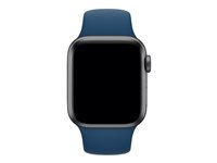 Apple 40mm Sport Band - Bracelet de montre - 130-200 mm - bleu horizon - pour Watch (38 mm, 40 mm) MTPC2ZM/A