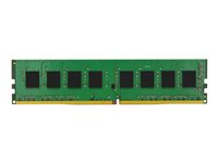 Kingston - DDR4 - module - 16 Go - DIMM 288 broches - 2400 MHz / PC4-19200 - CL17 - 1.2 V - mémoire sans tampon - non ECC KCP424ND8/16