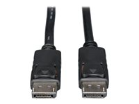 Tripp Lite Câble DisplayPort avec loquets (M/M) 4K x 2K, 15,24 m - Câble DisplayPort - DisplayPort (M) pour DisplayPort (M) - 15.24 m - noir P580-050