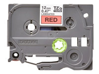 Brother TZe-431 - Noir sur rouge - Rouleau (1,2 cm x 8 m) 1 cassette(s) ruban laminé - pour Brother PT-D210, D600, H110, P750, P950; P-Touch Cube PT-P300; P-Touch Cube Pro PT-P910 TZE431