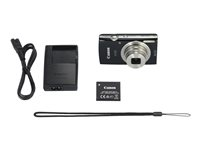 Canon IXUS 185 - Appareil photo numérique - compact - 20.0 MP - 720 p / 25 pi/s - 8x zoom optique - noir 1803C001