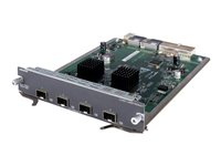 HPE - Module d'extension - 10GbE - 10GBase-X - 4 ports - pour HP A5800-24, A5800-48; HPE 5800-48, 5820AF-24, A5800-24, A5800-48 JC091A