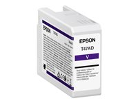 Epson T47AD - 50 ml - violet - original - cartouche d'encre - pour SureColor SC-P900, SC-P900 Mirage Bundling C13T47AD00