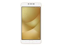 ASUS ZenFone 4 Max Plus (ZC554KL) - Smartphone - double SIM - 4G LTE - 32 Go - microSDXC slot - GSM - 5.5" - 1280 x 720 pixels - IPS - RAM 3 Go (caméra avant de 8 mégapixels) - 2x caméras arrière - Android - or 90AX00I2-M00400