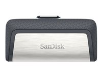 SanDisk Ultra Dual - Clé USB - 16 Go - USB 3.1 / USB-C SDDDC2-016G-G46