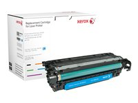 Xerox - Cyan - compatible - cartouche de toner (alternative pour : HP CE251A) - pour HP Color LaserJet CM3530 MFP, CM3530fs MFP, CP3525, CP3525dn, CP3525n, CP3525x 106R01584