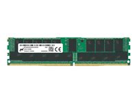 Micron - DDR4 - module - 32 Go - DIMM 288 broches - 3200 MHz / PC4-25600 - CL22 - 1.2 V - mémoire enregistré - ECC MTA18ASF4G72PZ-3G2F1R