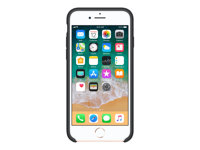 Apple - Coque de protection pour téléphone portable - silicone - noir - pour iPhone 7, 8 MQGK2ZM/A