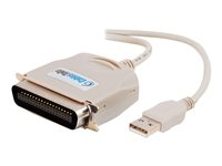 C2G USB to IEEE-1284 Printer Cable - Adaptateur parallèle - USB - IEEE 1284 - beige 81626