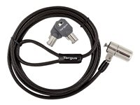 Targus Defcon T-Lock Key - Câble de sécurité - noir, argent - 1.85 m ASP48EU