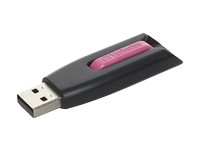 Verbatim Store 'n' Go V3 - Clé USB - 32 Go - USB 3.0 - rose chaud 49183