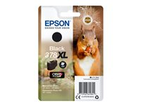 Epson 378XL - 11.2 ml - XL - noir - originale - emballage coque avec alarme radioélectrique/ acoustique - cartouche d'encre - pour Expression Home XP-8605, XP-8606; Expression Home HD XP-15000; Expression Photo XP-8500 C13T37914020