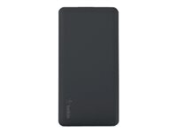 Belkin Pocket Power - Banque d'alimentation - 5000 mAh - 2.4 A (USB) - noir F7U019BTBLK