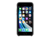 Apple - Coque de protection pour téléphone portable - silicone - noir - pour iPhone 7, 8, SE (2e génération) MXYH2ZM/A